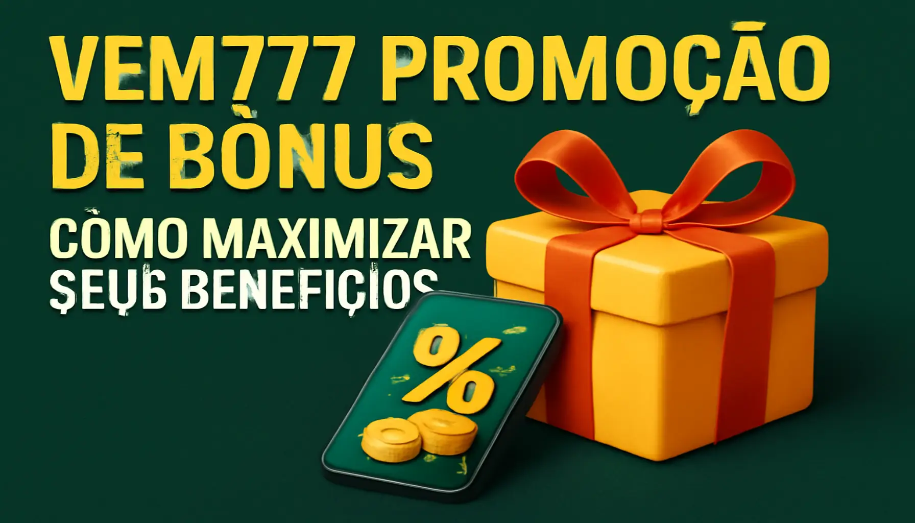 O bônus promocional VEM777 é uma ótima maneira de começar sua aventura