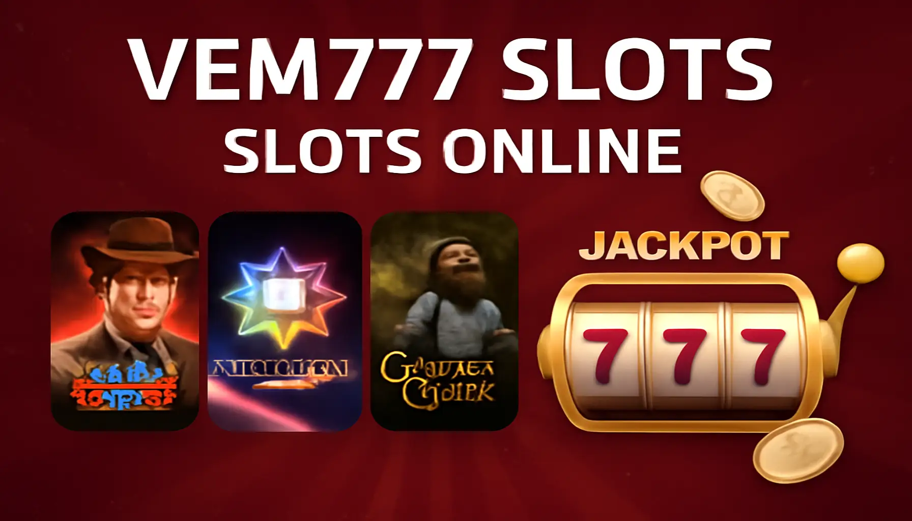 Explore o mundo das slot machines no VEM777 Casino